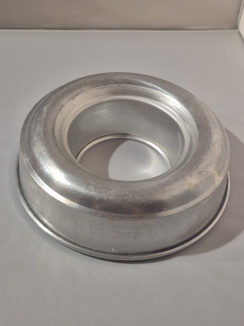 Aluminum Ring Jello Mold - Silver Vintage